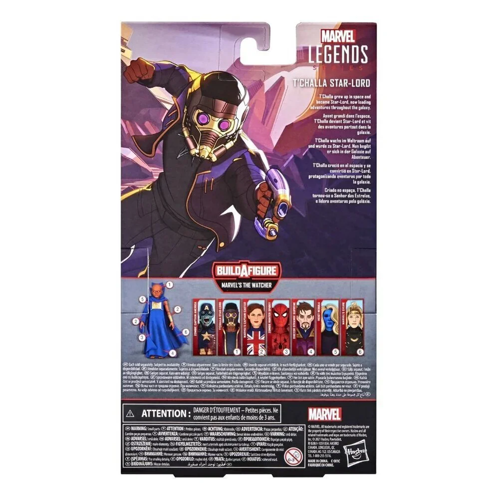 Marvel Legends Series: What If...? – T’Challa Star-Lord 6” Action Figure